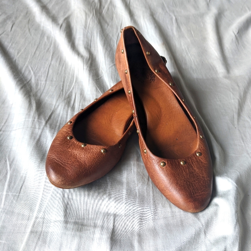 Kork-ease Violette Studded Leather Flats